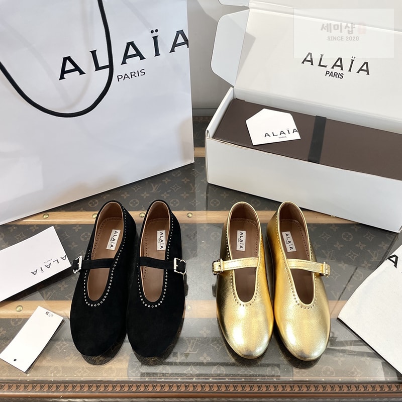 Alaia 알라이아 발레리나 플랫 슈즈 신발 1번 이미지