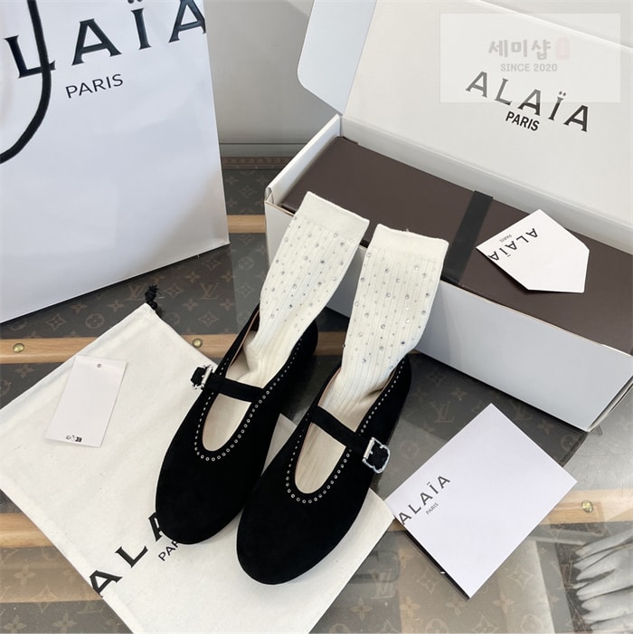 Alaia 알라이아 발레리나 플랫 슈즈 신발 10번 이미지