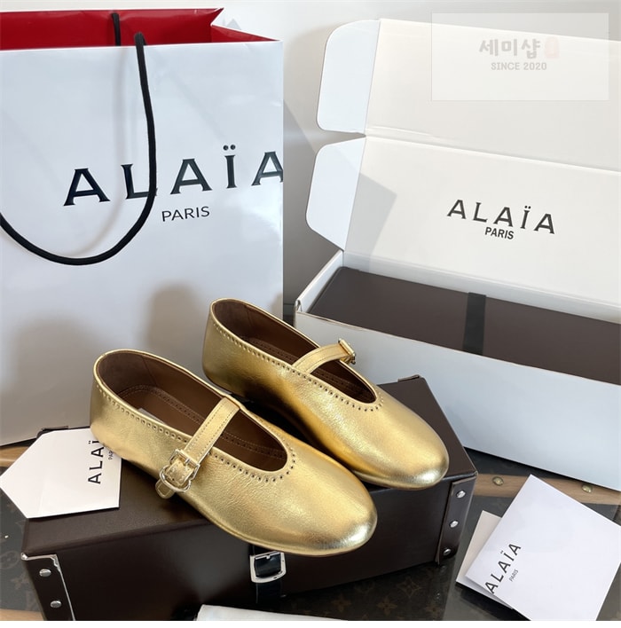Alaia 알라이아 발레리나 플랫 슈즈 신발 16번 이미지