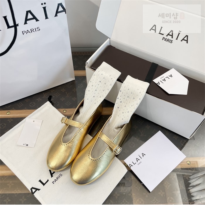 Alaia 알라이아 발레리나 플랫 슈즈 신발 17번 이미지