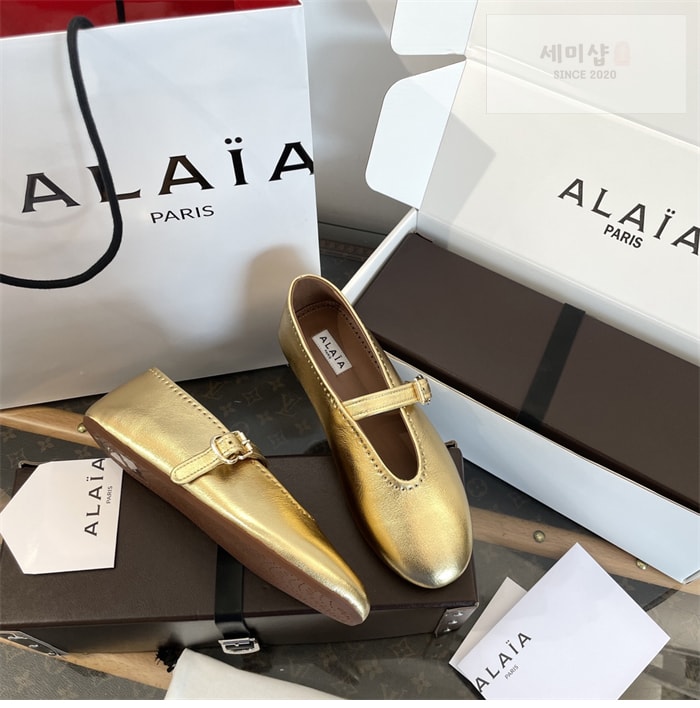 Alaia 알라이아 발레리나 플랫 슈즈 신발 19번 이미지