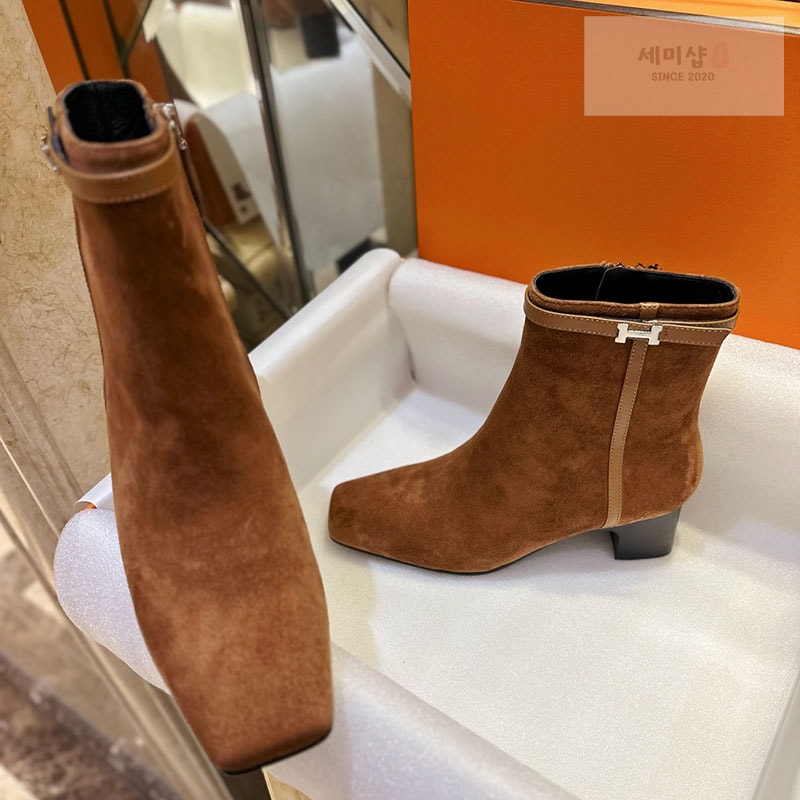 Hermes 에르메스 여성용 앵글 부츠 신발 2번 이미지