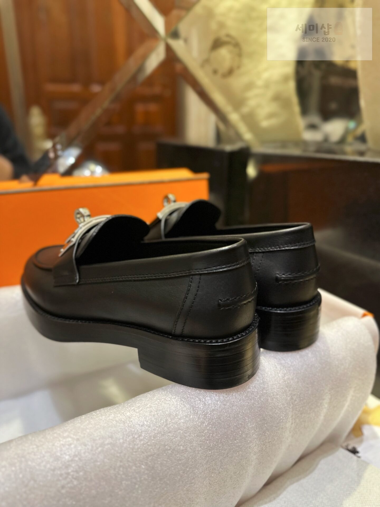 Hermes 에르메스 오버사이즈 KELLY 버클 핫 로퍼 “35SIZE – 40SIZE” 신발 1번 이미지