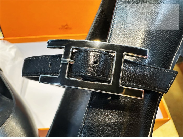 Hermes 에르메스 제인 발레플랫 슈즈 블랙 신발 29번 이미지
