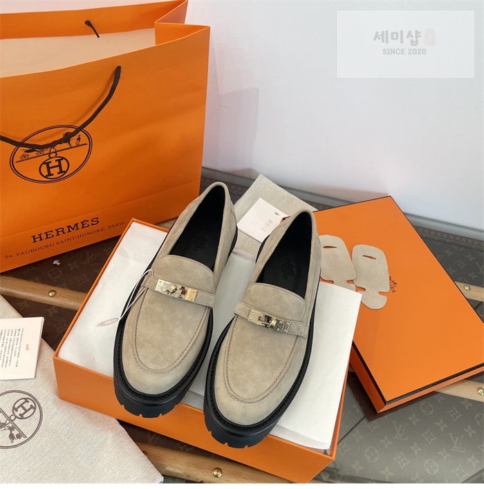 Hermes 에르메스 켈리 버클 로퍼 신발 21번 이미지