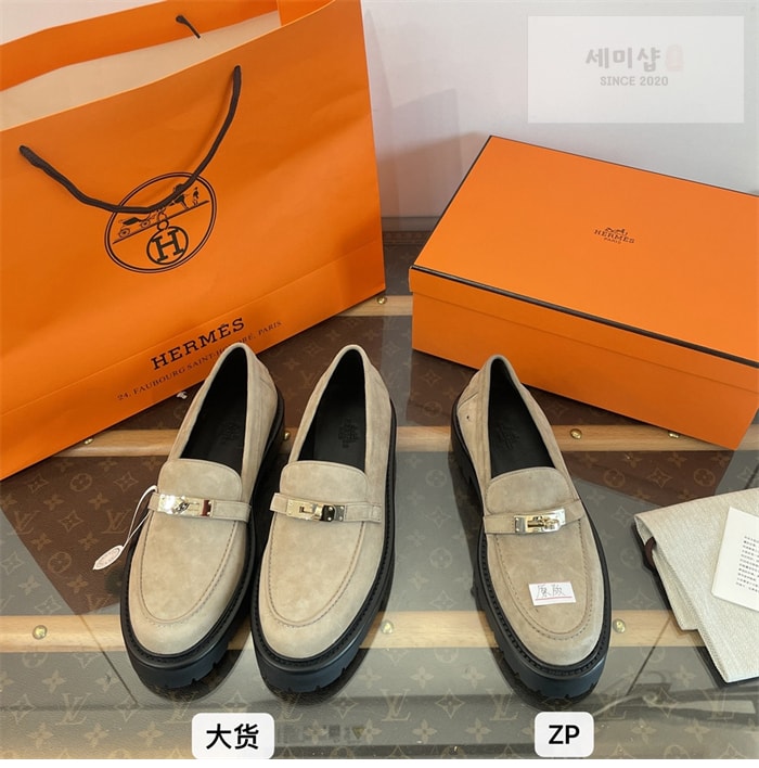 Hermes 에르메스 켈리 버클 로퍼 신발 23번 이미지