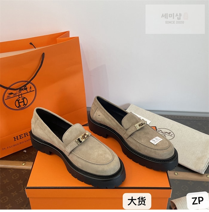 Hermes 에르메스 켈리 버클 로퍼 신발 24번 이미지