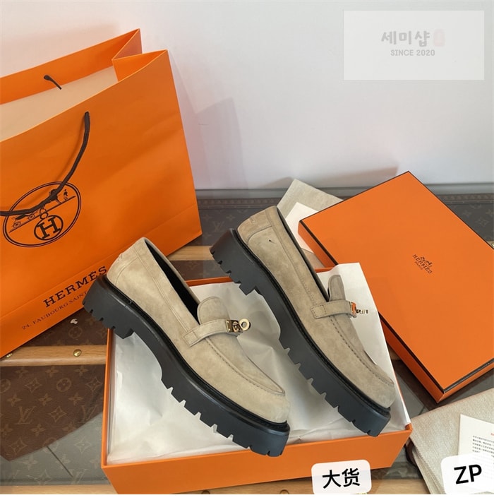 Hermes 에르메스 켈리 버클 로퍼 신발 25번 이미지