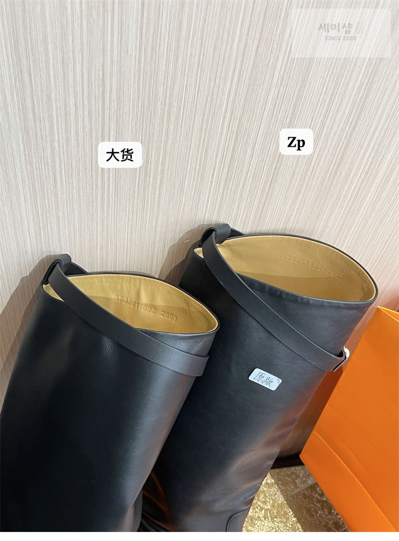 에르메스 에르메스 켈리 점핑 롱 부츠 스웨이드 신발 12번 이미지
