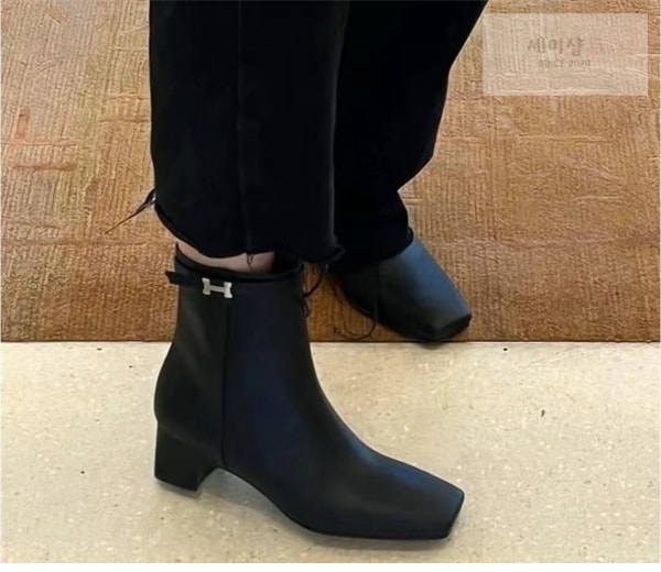 Hermes 에르메스 Homage 호마지 여성 앵클부츠 신발 2번 이미지