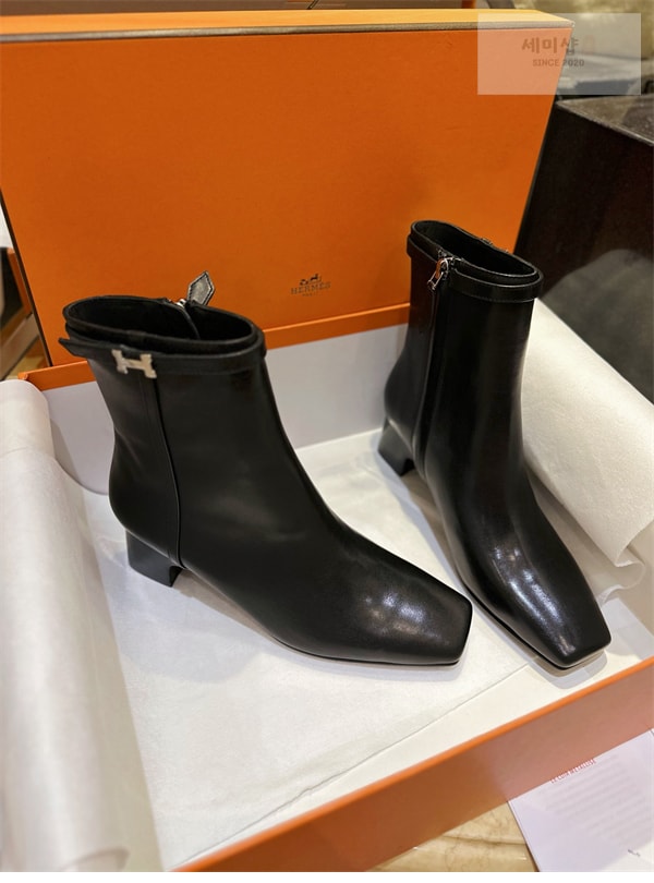 Hermes 에르메스 Homage 호마지 여성 앵클부츠 신발 4번 이미지