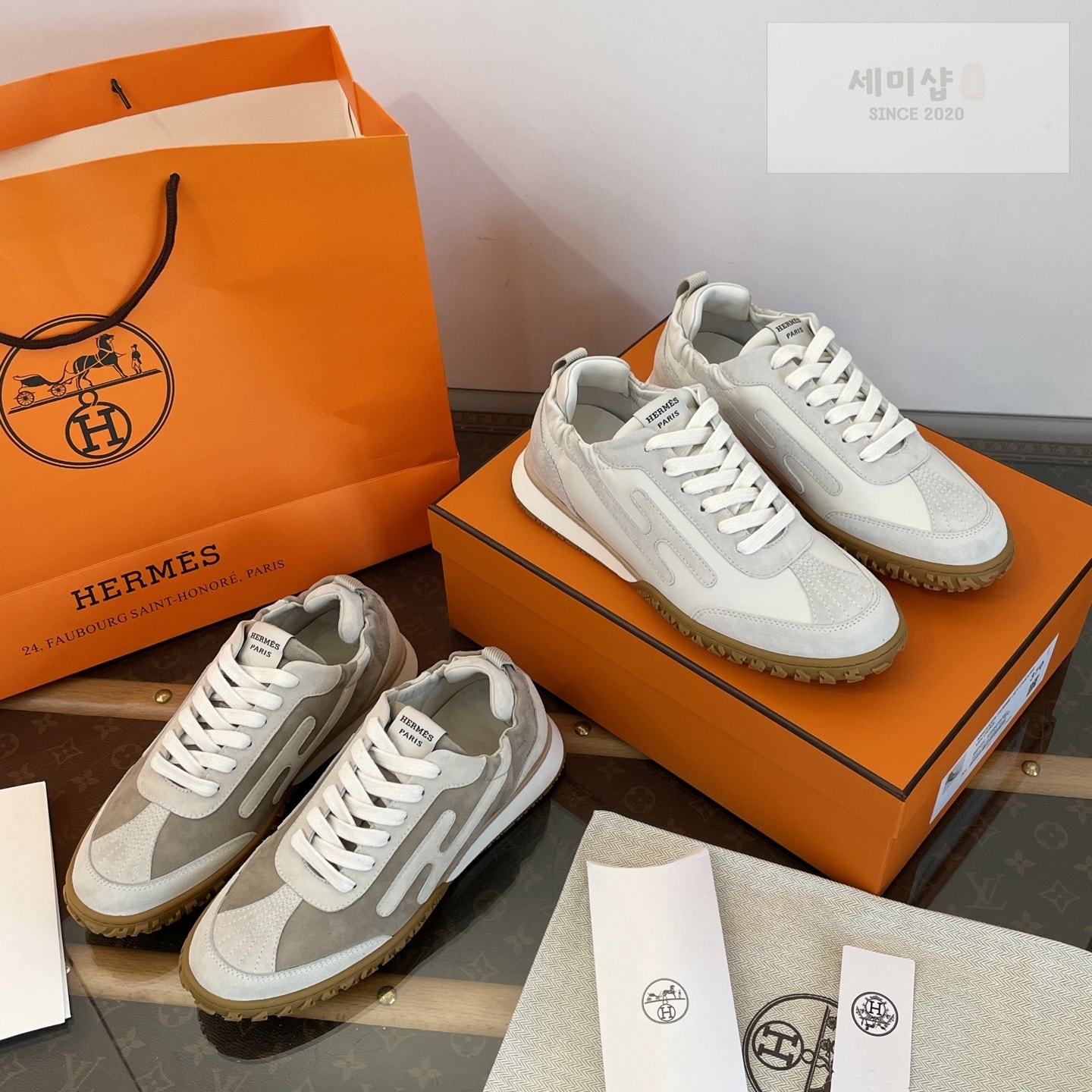Hermes 에르메스 JET 스니커즈 신발 2번 이미지