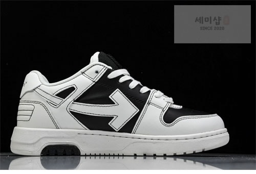 Off White 오프화이트 아웃 오브 오피스 레더 스니커즈 신발 23번 이미지