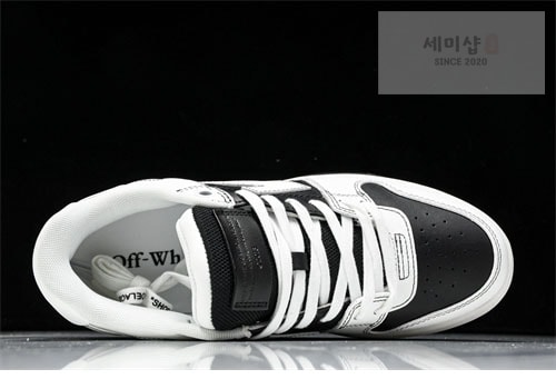 Off White 오프화이트 아웃 오브 오피스 레더 스니커즈 신발 24번 이미지