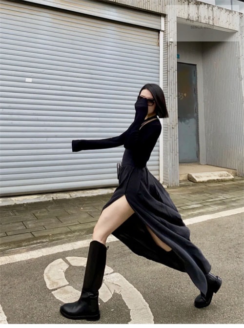 Jil Sander 질샌더 레더 롱 부츠 신발 8번 이미지