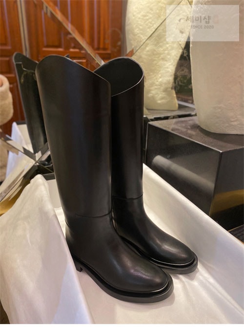 Jil Sander 질샌더 레더 롱 부츠 신발 10번 이미지