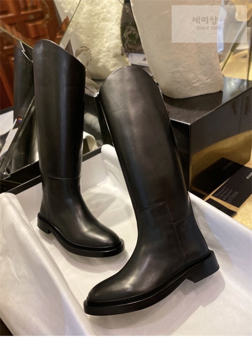 Jil Sander 질샌더 레더 롱 부츠 신발 11번 이미지