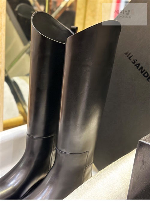 Jil Sander 질샌더 레더 롱 부츠 신발 2번 이미지