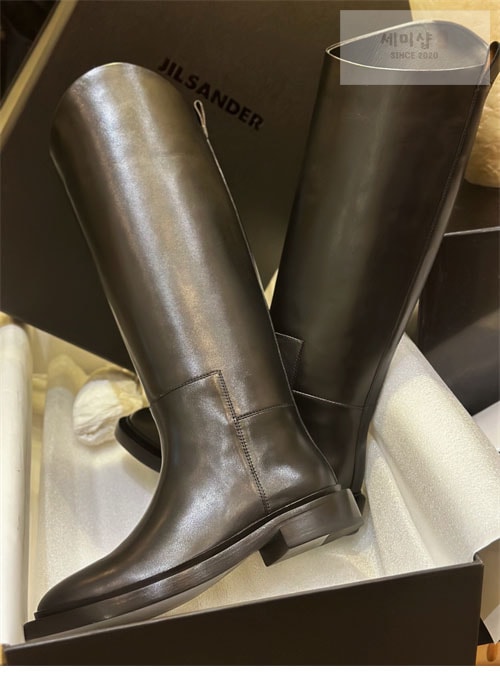 Jil Sander 질샌더 레더 롱 부츠 신발 14번 이미지