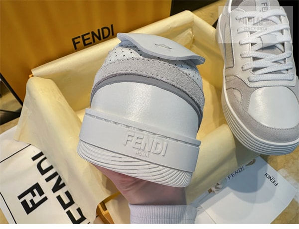 Fendi 펜디 스텝 레더 남성 스니커즈 신발 17번 이미지
