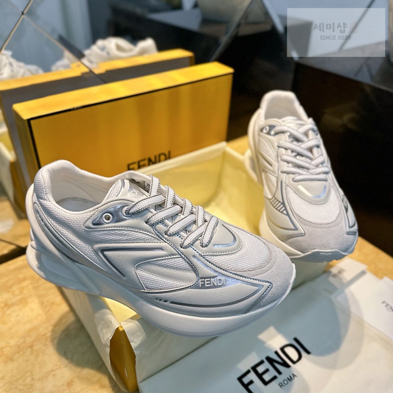 Fendi 펜디 퍼스트1 패널 로우탑 스니커즈 신발 5번 이미지