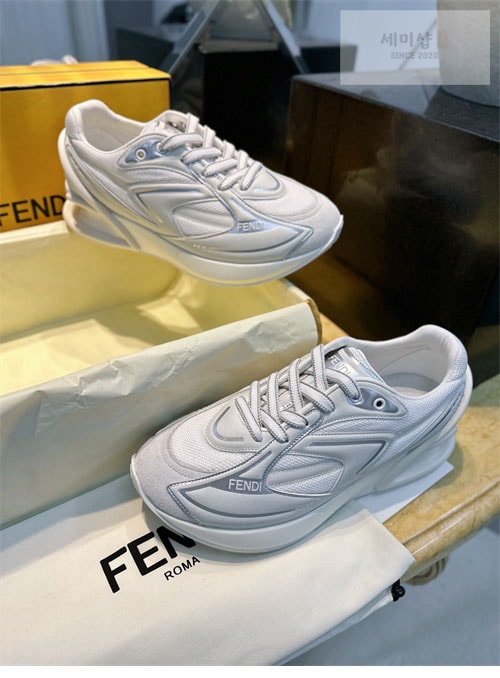 Fendi 펜디 퍼스트1 패널 로우탑 스니커즈 신발 2번 이미지
