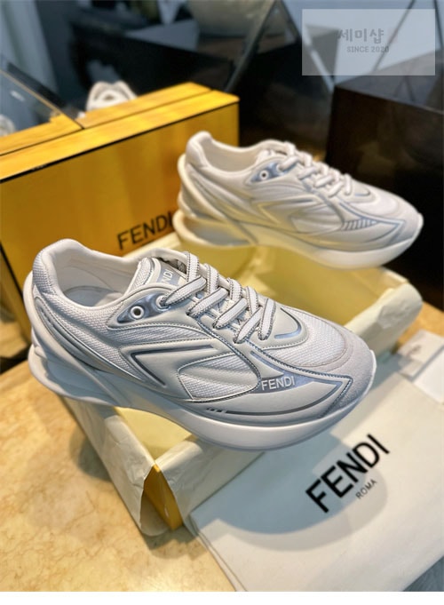 Fendi 펜디 퍼스트1 패널 로우탑 스니커즈 신발 8번 이미지