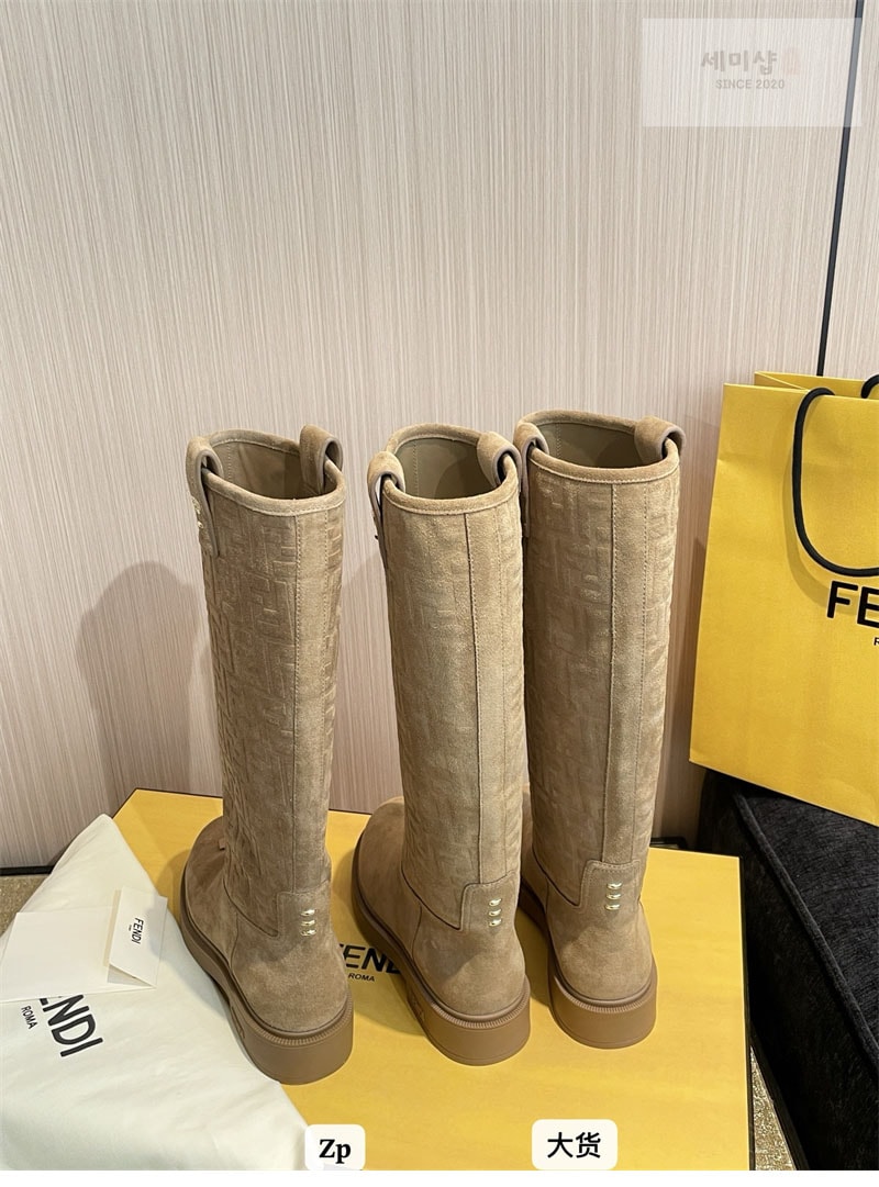 펜디 펜디 필로 스웨이드 롱 부츠 신발 2번 이미지