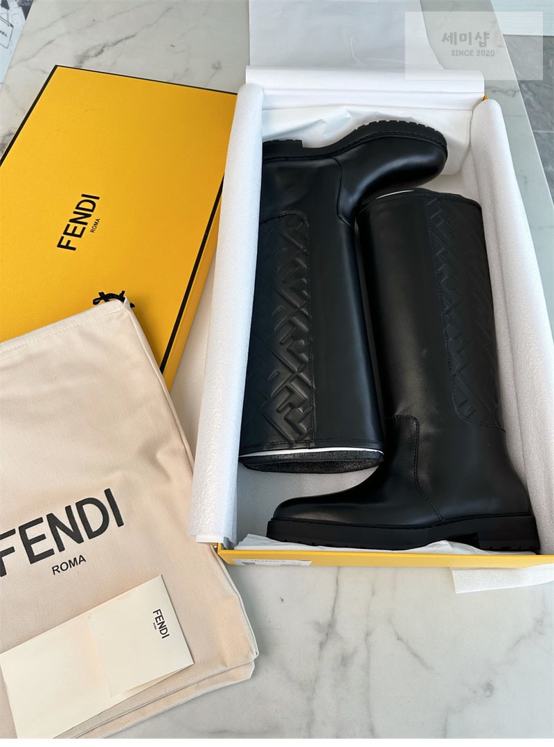 Fendi 펜디 FF 로고 롱 부츠 신발 5번 이미지