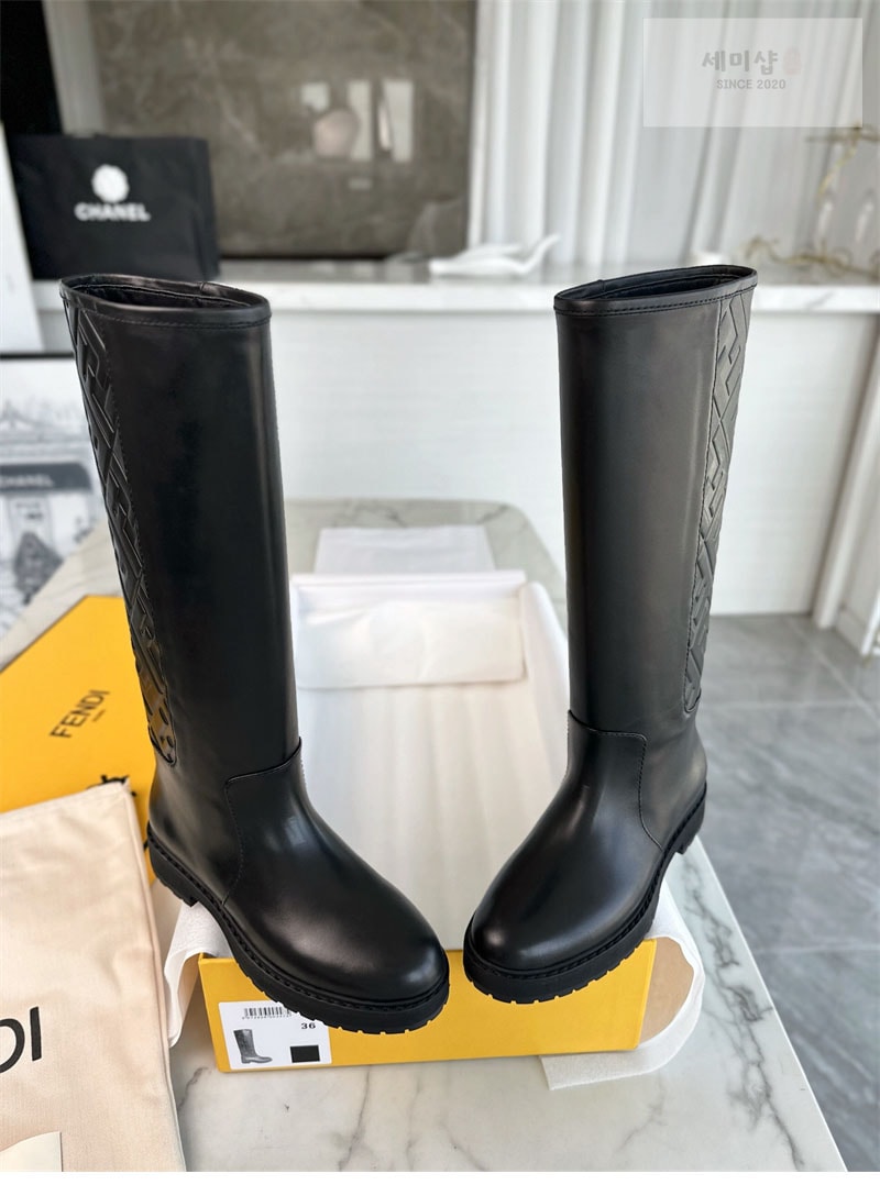 Fendi 펜디 FF 로고 롱 부츠 신발 7번 이미지