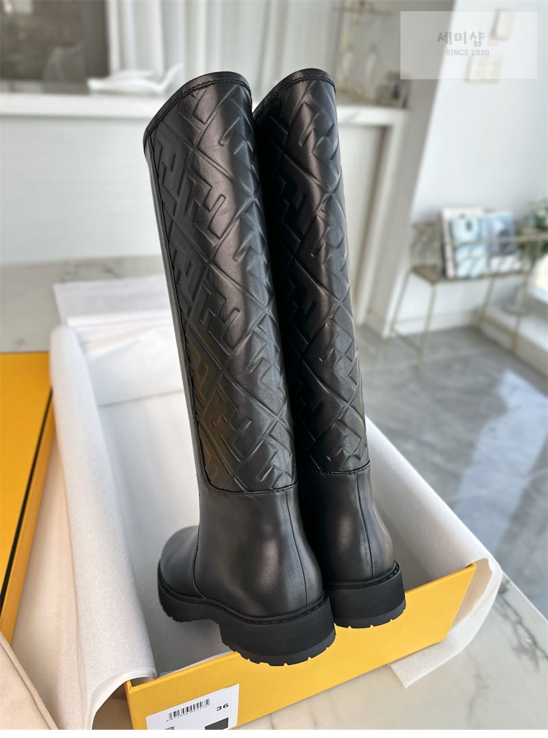 Fendi 펜디 FF 로고 롱 부츠 신발 1번 이미지
