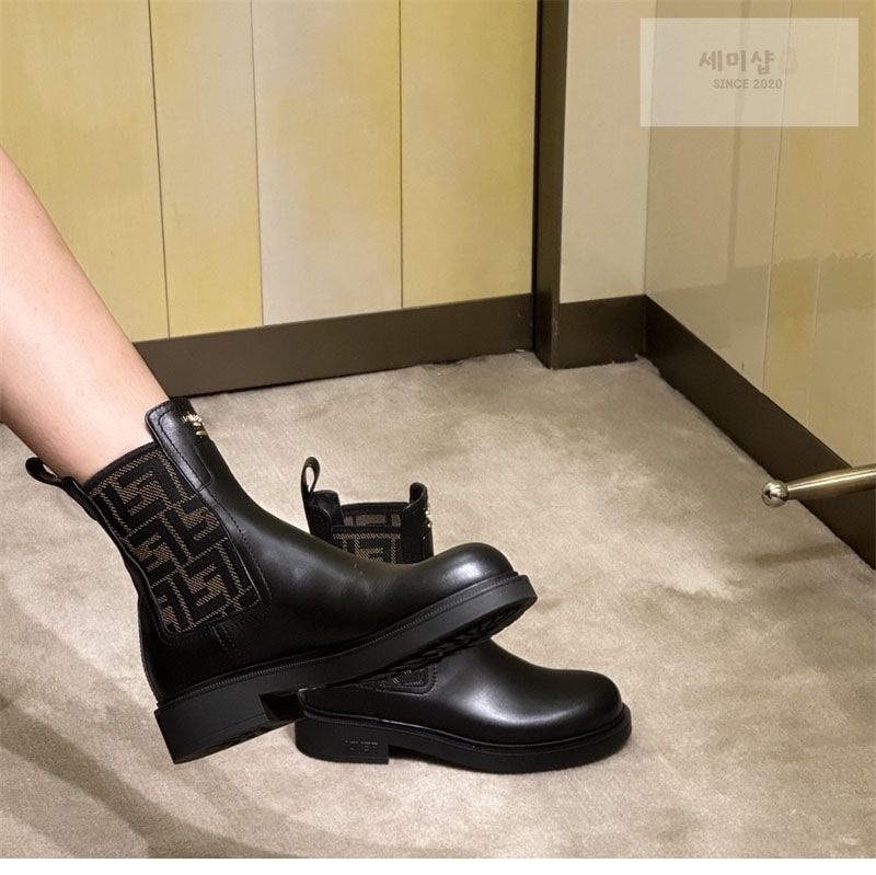 Fendi 펜디 FF 자카드 필로 부츠 신발 5번 이미지