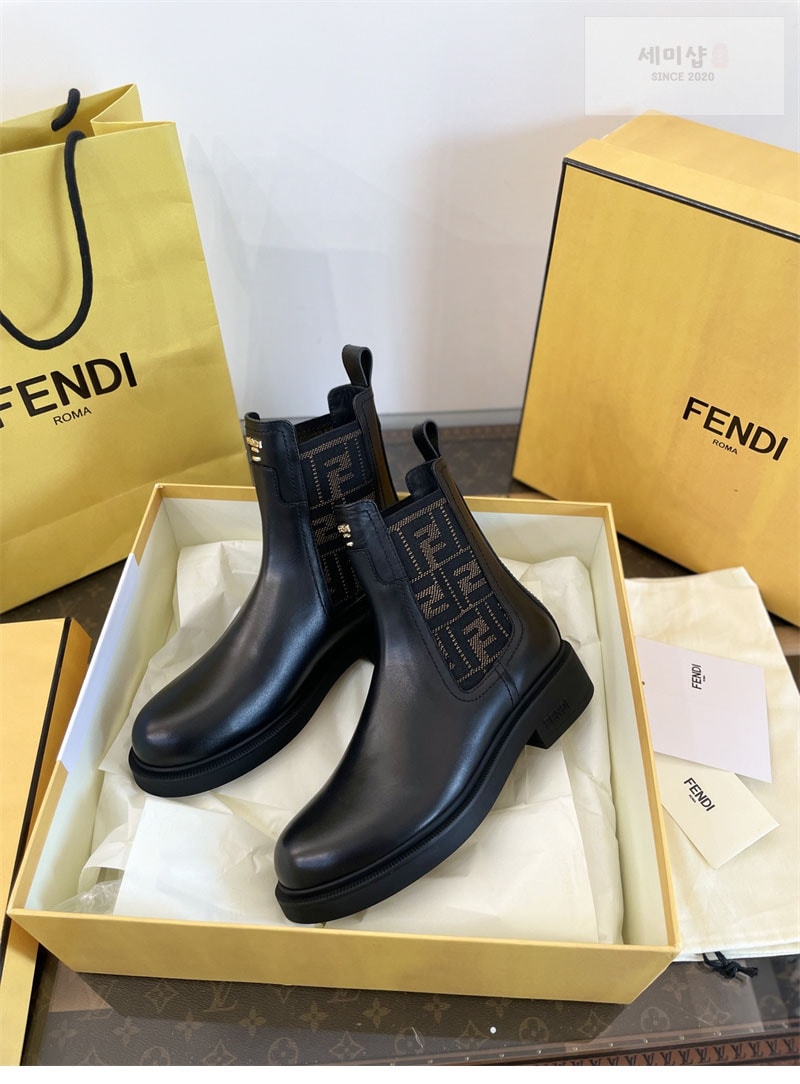 Fendi 펜디 FF 자카드 필로 부츠 신발 9번 이미지