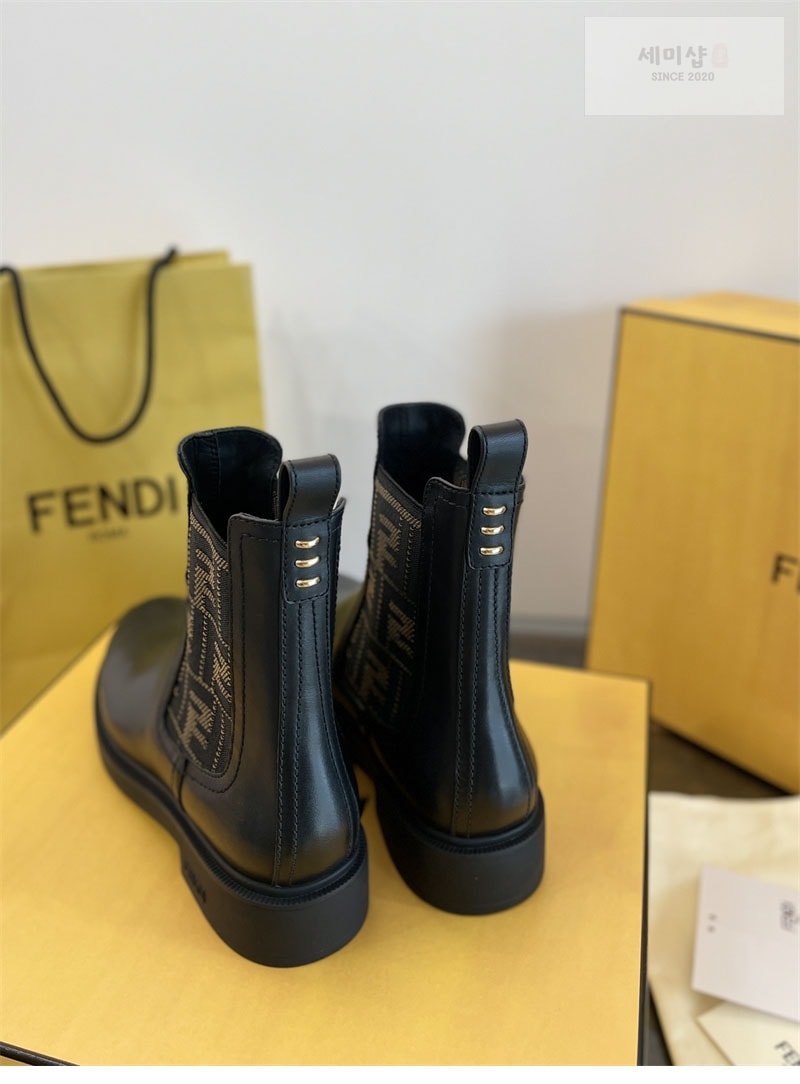 Fendi 펜디 FF 자카드 필로 부츠 신발 11번 이미지