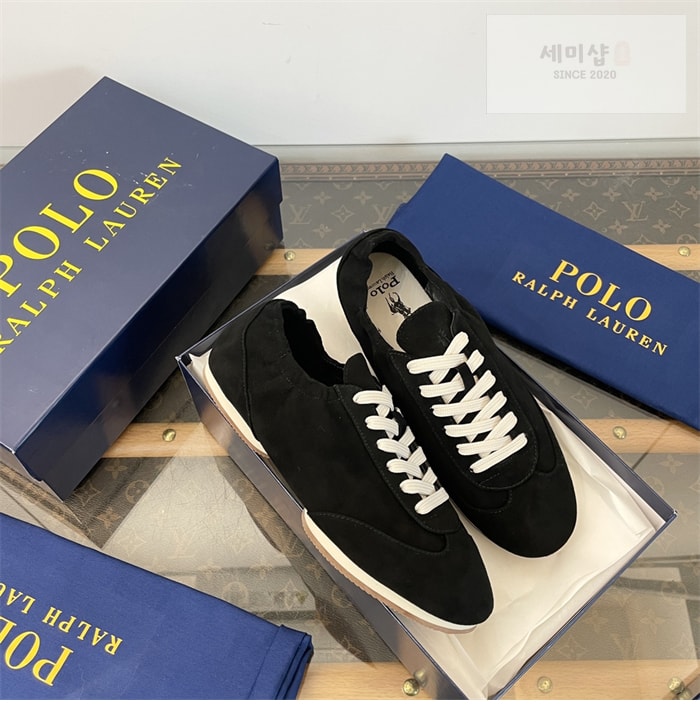 Polo Ralph Lauren 폴로 랄프로렐 포니 스웨이드 스니커즈 신발 7번 이미지