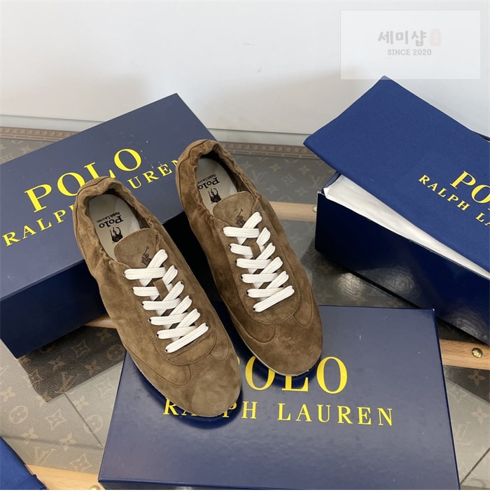 Polo Ralph Lauren 폴로 랄프로렐 포니 스웨이드 스니커즈 신발 17번 이미지