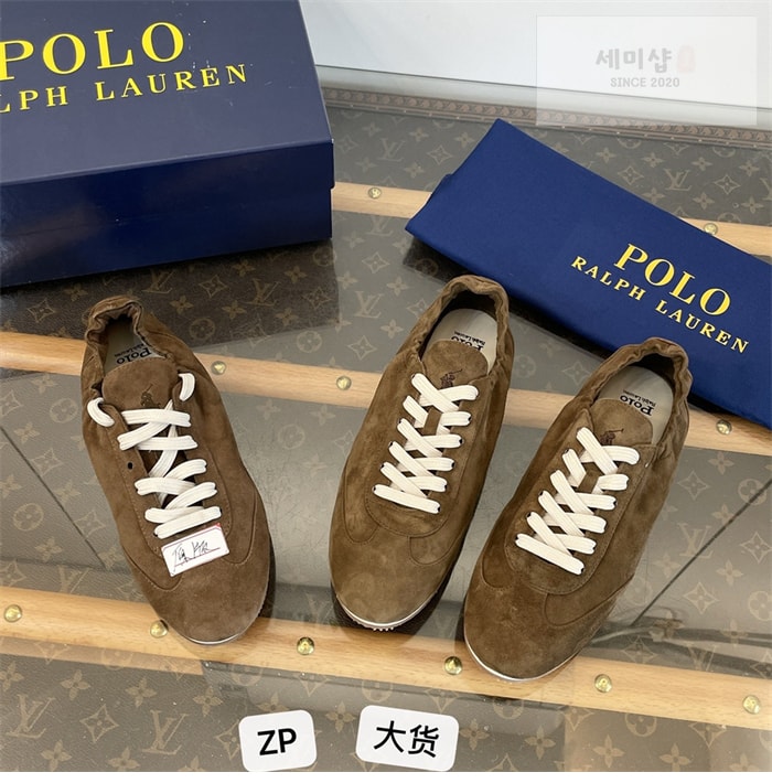 Polo Ralph Lauren 폴로 랄프로렐 포니 스웨이드 스니커즈 신발 20번 이미지