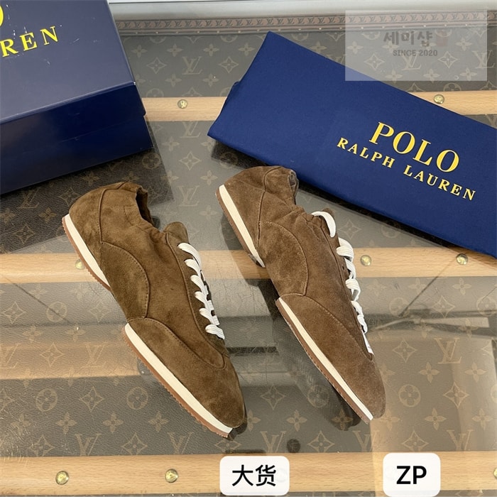Polo Ralph Lauren 폴로 랄프로렐 포니 스웨이드 스니커즈 신발 22번 이미지