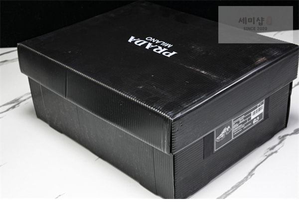 P R A D A 프라다 클라우드 버스트 썬더 스니커즈 블랙 신발 31번 이미지