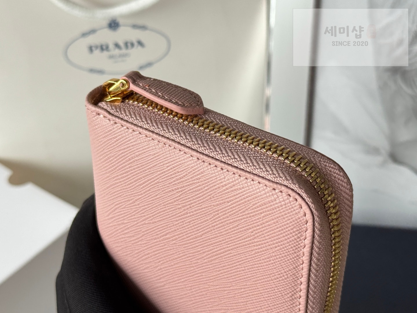 프라다 프라다 사피아노 지퍼 어라운드 1 지갑 8번 이미지