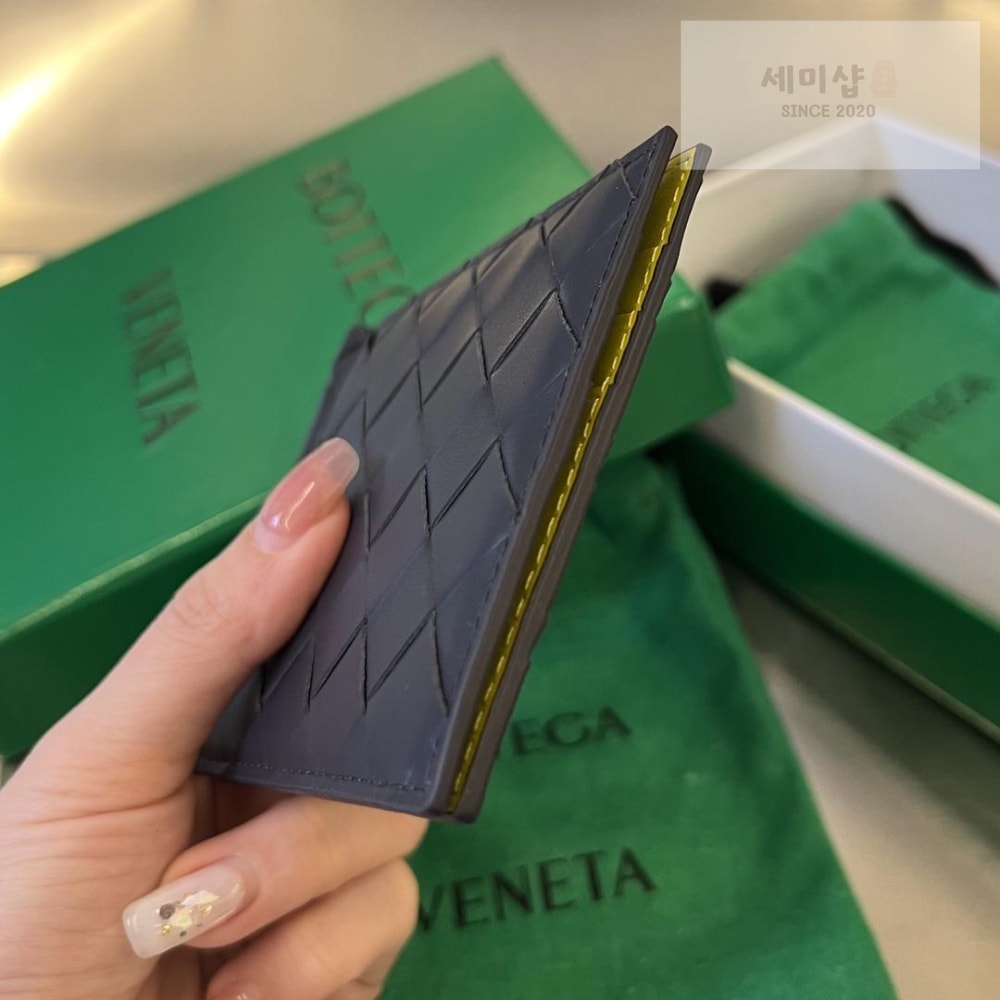 Bottega Veneta Bottega Veneta Intrecciato Bill_Clip_Wallet 지갑 5번 이미지