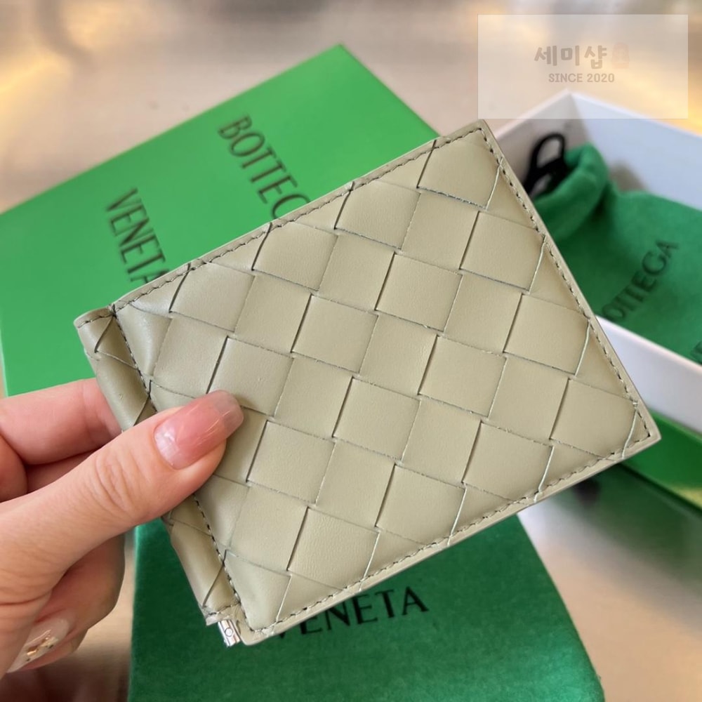 Bottega Veneta Bottega Veneta Intrecciato Bill_Clip_Wallet 지갑 7번 이미지