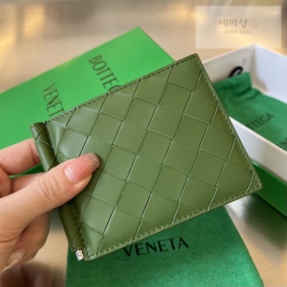 Bottega Veneta Bottega Veneta Intrecciato Bill_Clip_Wallet 지갑 12번 이미지