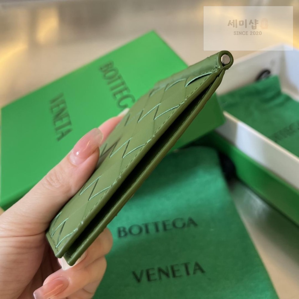 Bottega Veneta Bottega Veneta Intrecciato Bill_Clip_Wallet 지갑 13번 이미지