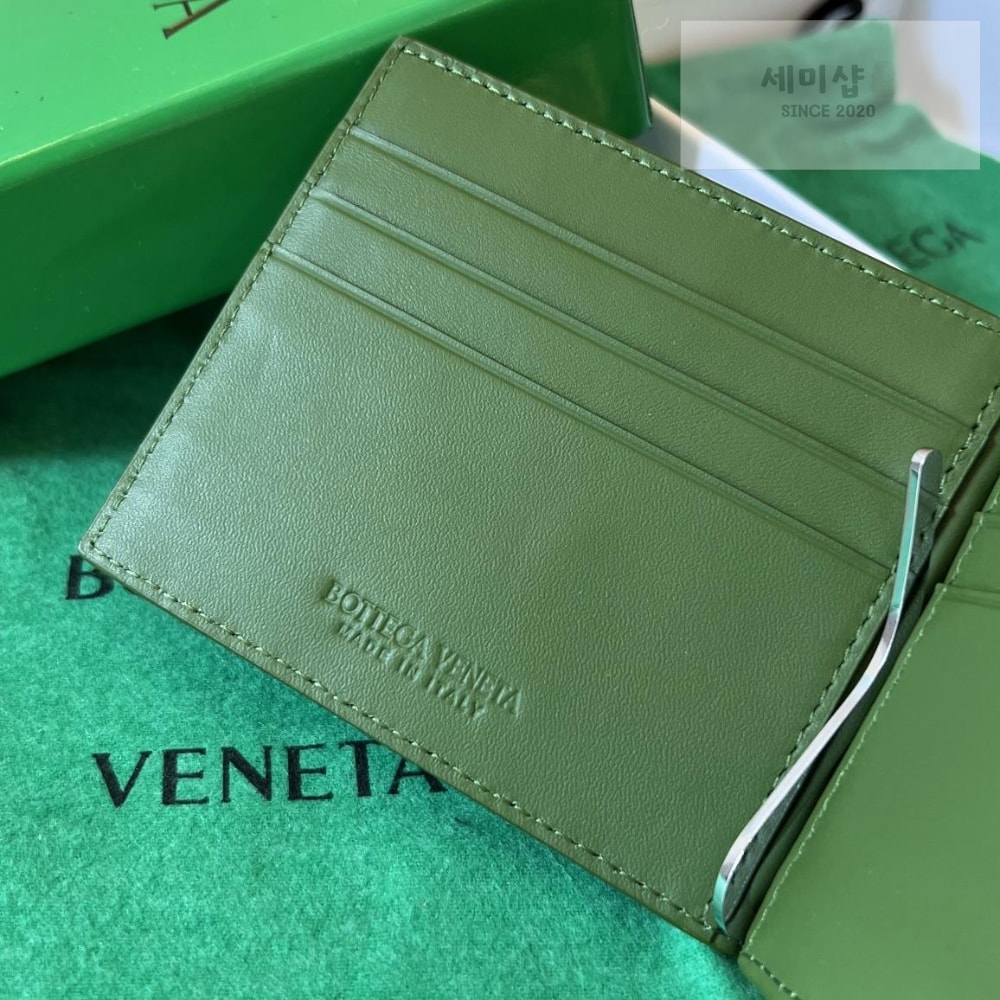 Bottega Veneta Bottega Veneta Intrecciato Bill_Clip_Wallet 지갑 14번 이미지