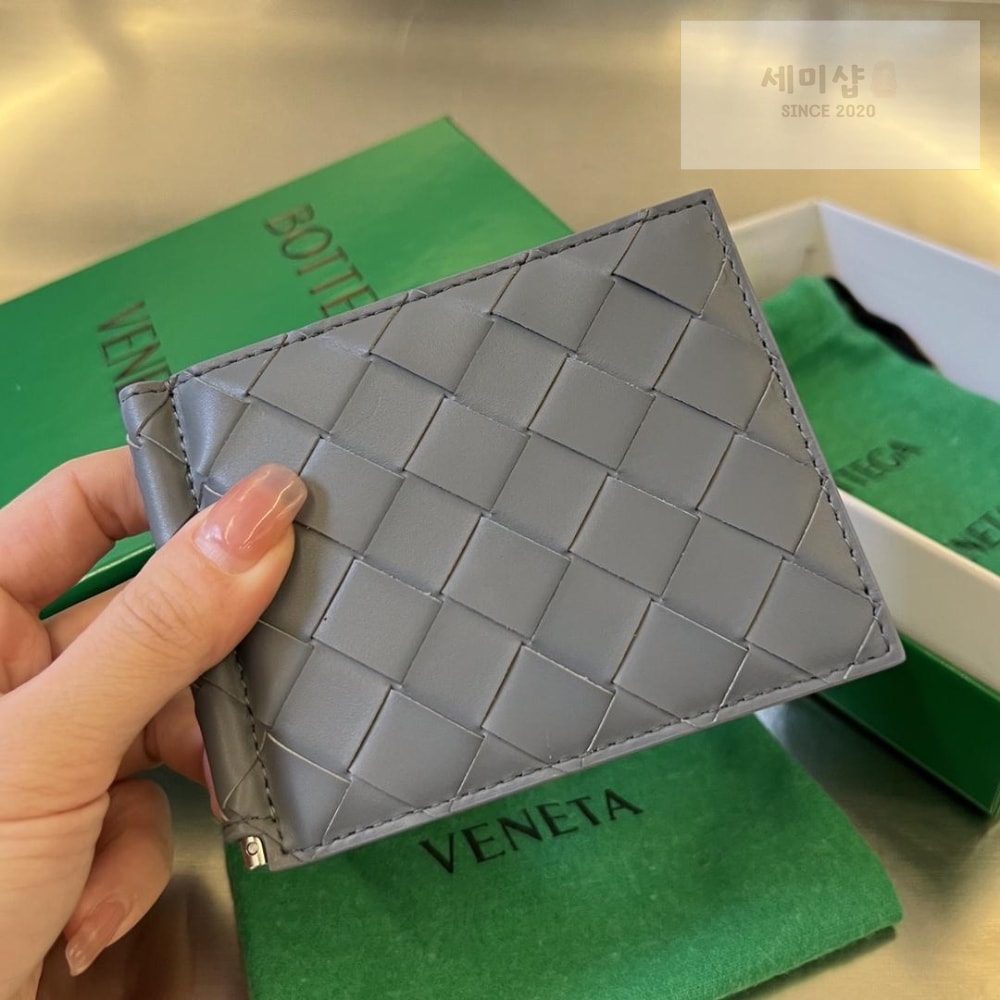 Bottega Veneta Bottega Veneta Intrecciato Bill_Clip_Wallet 지갑 20번 이미지