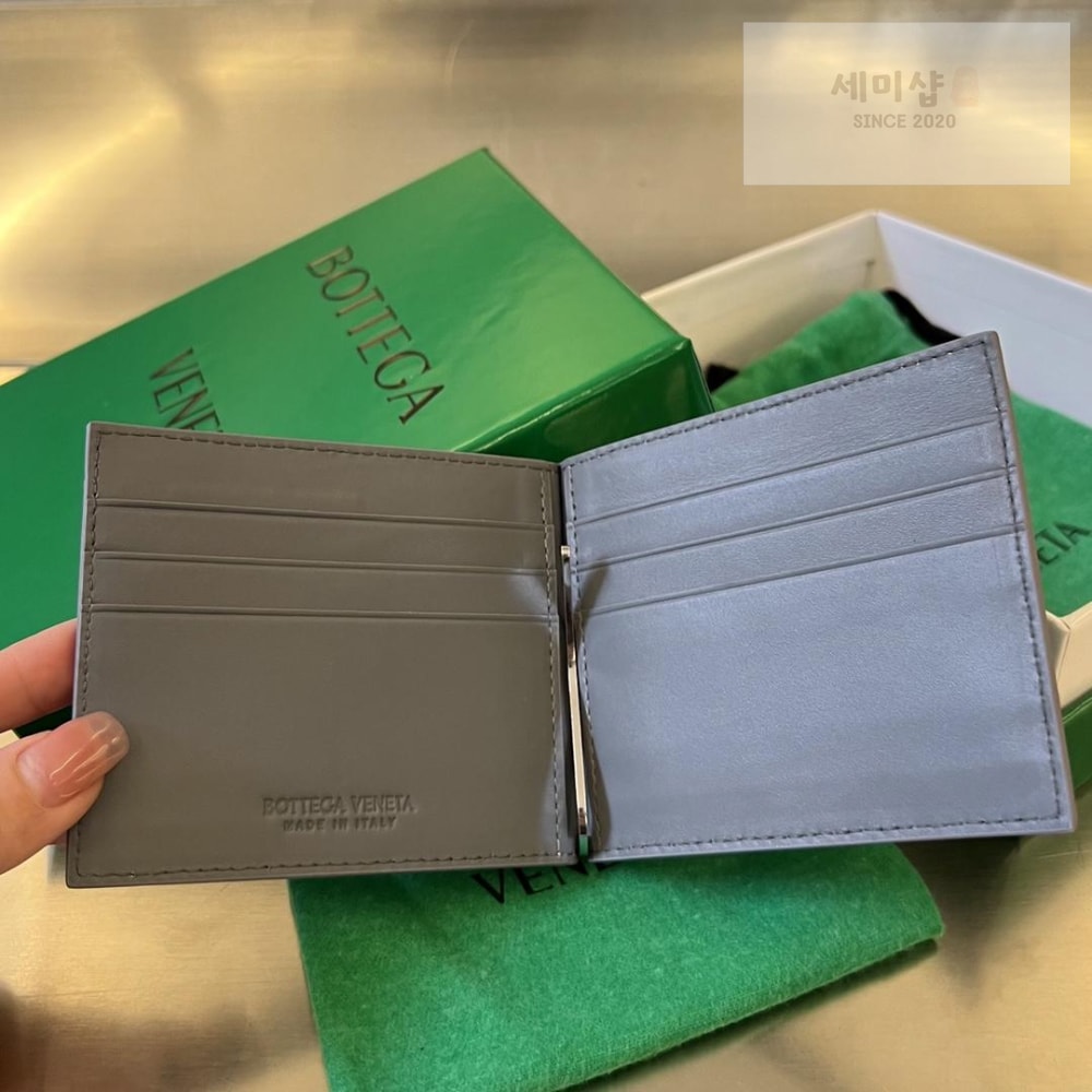 Bottega Veneta Bottega Veneta Intrecciato Bill_Clip_Wallet 지갑 22번 이미지