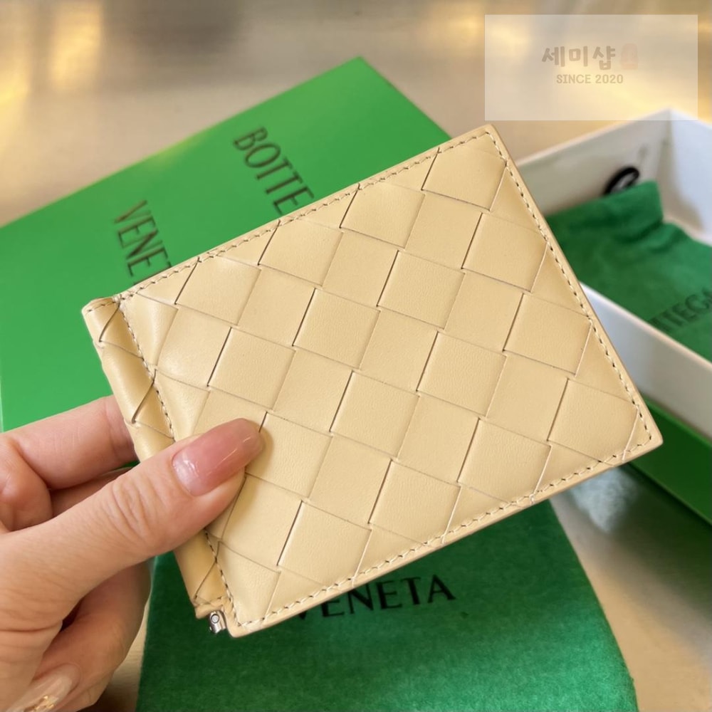 Bottega Veneta Bottega Veneta Intrecciato Bill_Clip_Wallet 지갑 23번 이미지