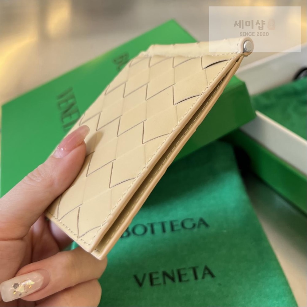 Bottega Veneta Bottega Veneta Intrecciato Bill_Clip_Wallet 지갑 24번 이미지
