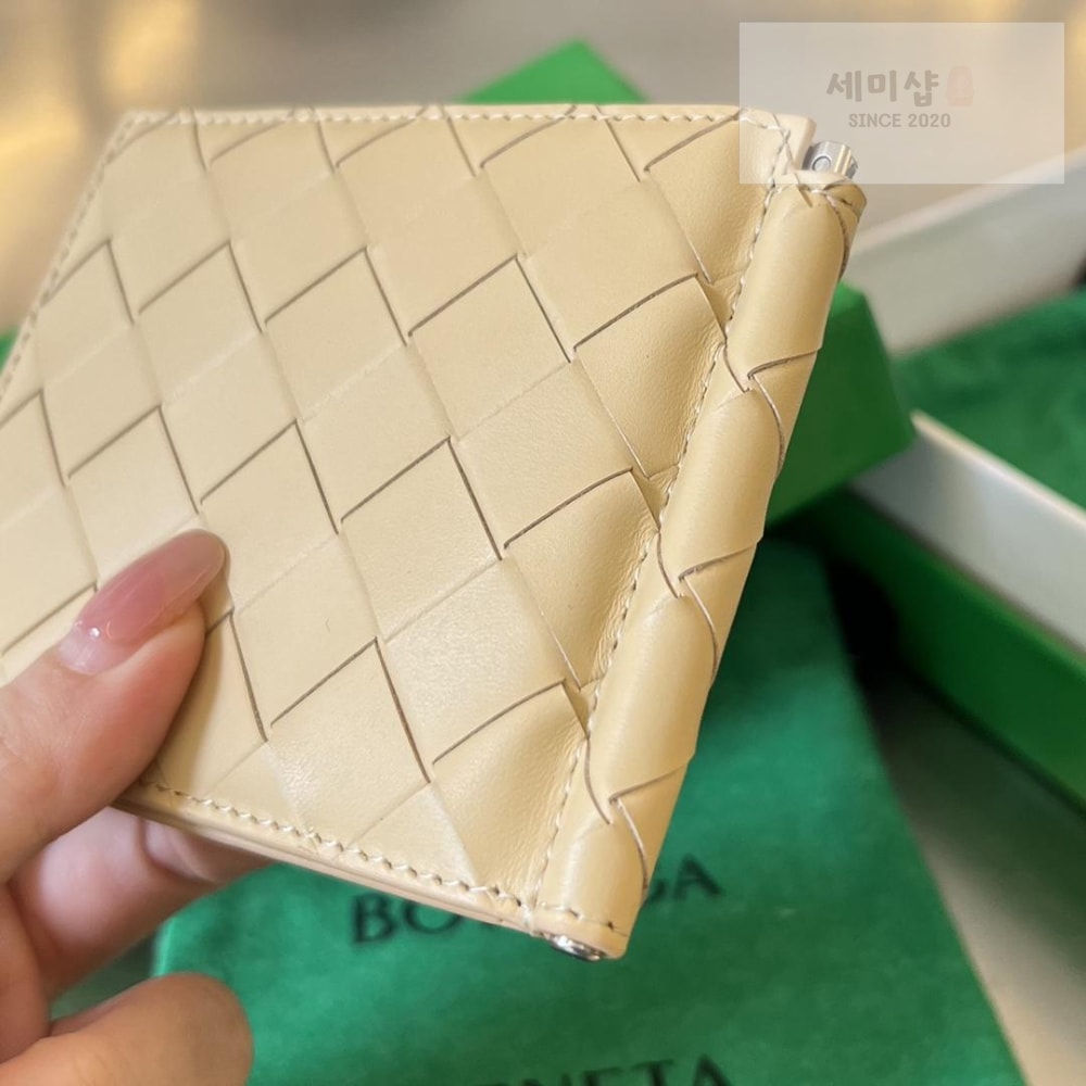 Bottega Veneta Bottega Veneta Intrecciato Bill_Clip_Wallet 지갑 25번 이미지